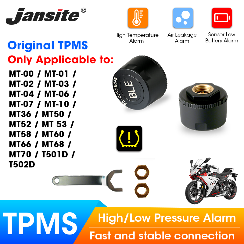 Digital Thermometer Probe - Jansite Motorcycles TPMS Designed for Specific