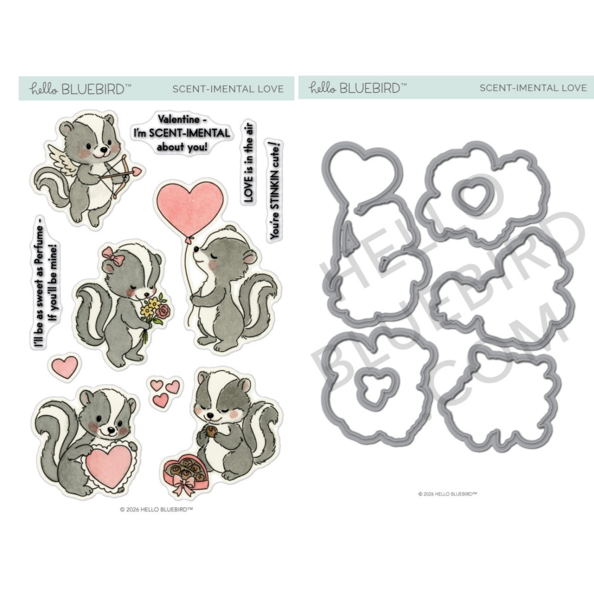 Candle Sachet - January 2026 Valentine Candy Hearts Love