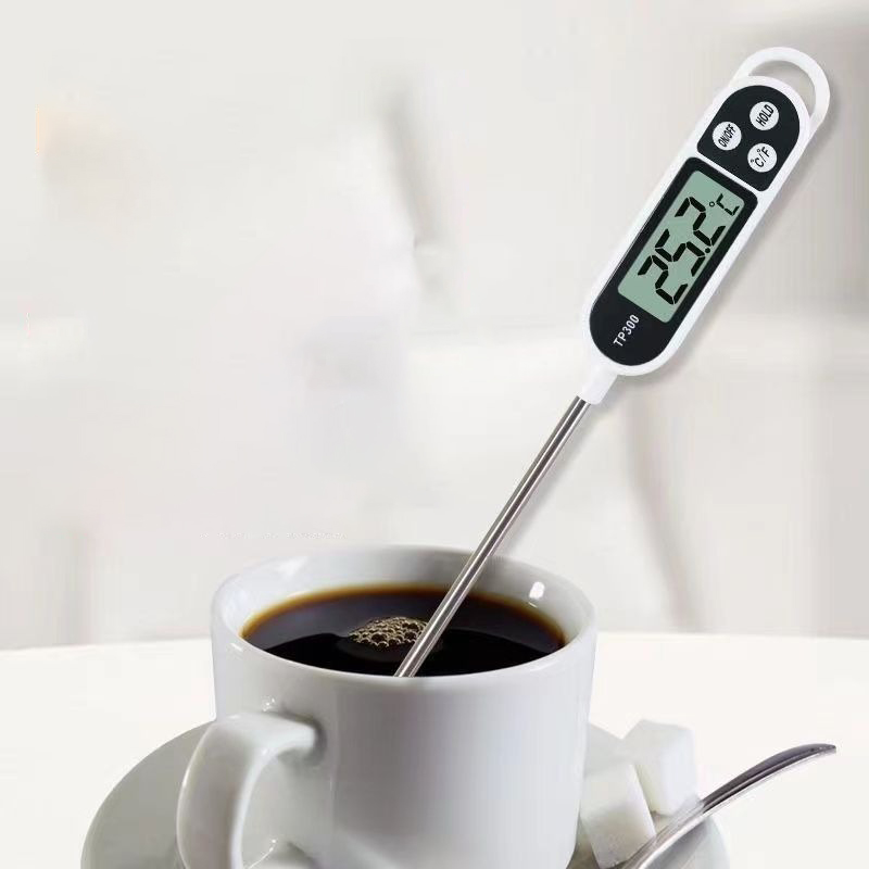 Digital Thermometer Probe - Household Coffee Thermometer Oil Temperature High-precision