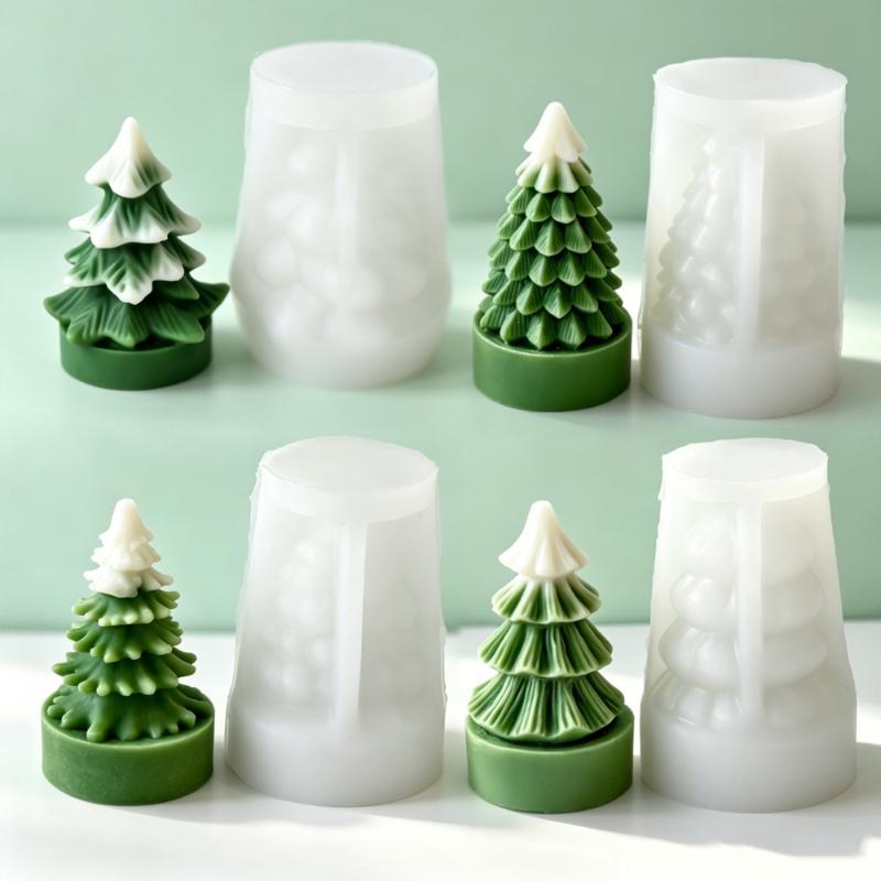 DIY Mini Christmas Tree Silico - Candle Supplies To Make Candles review and price