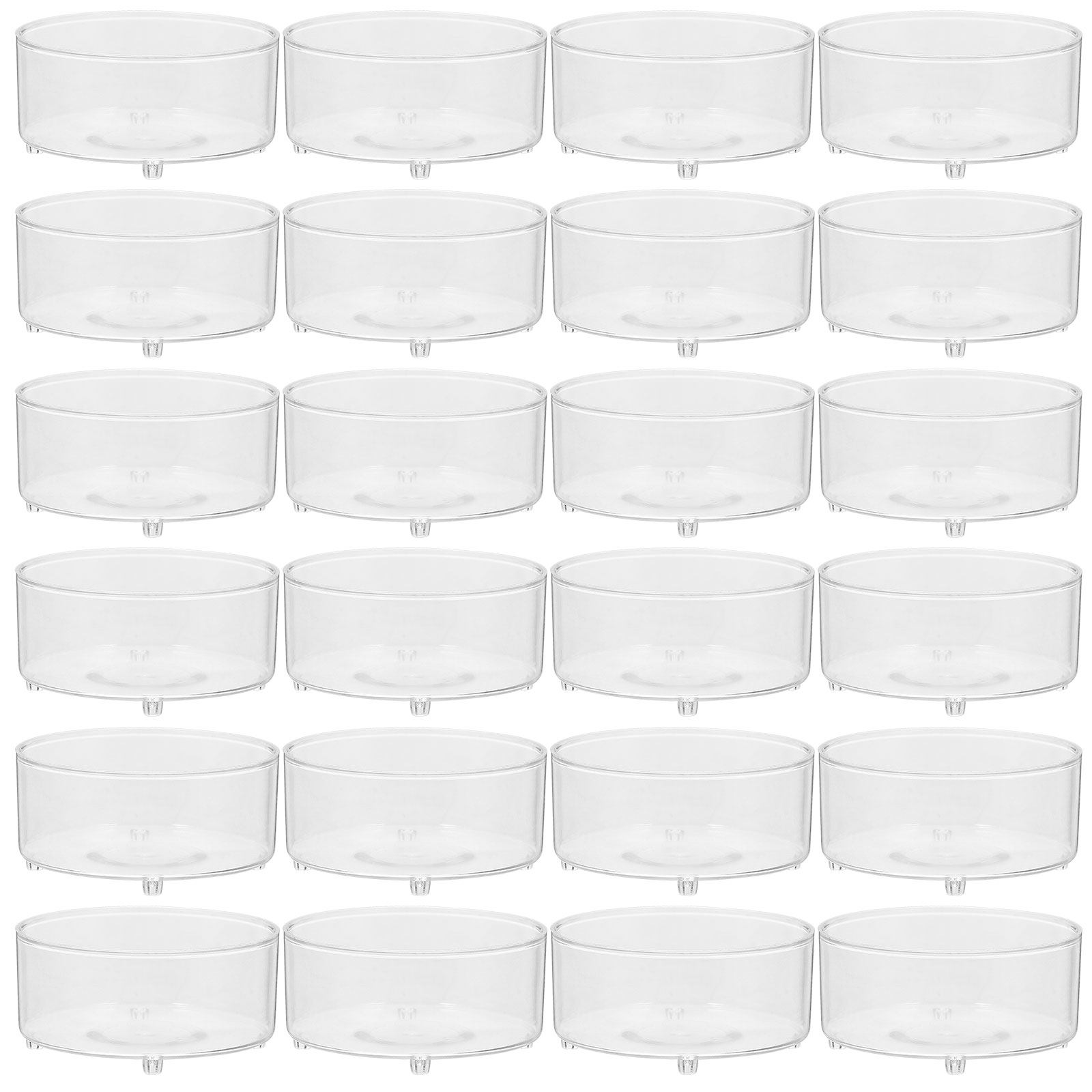 50Pcs Plastic Cups for Tealigh - Candle Supplies To Make Candles review and price