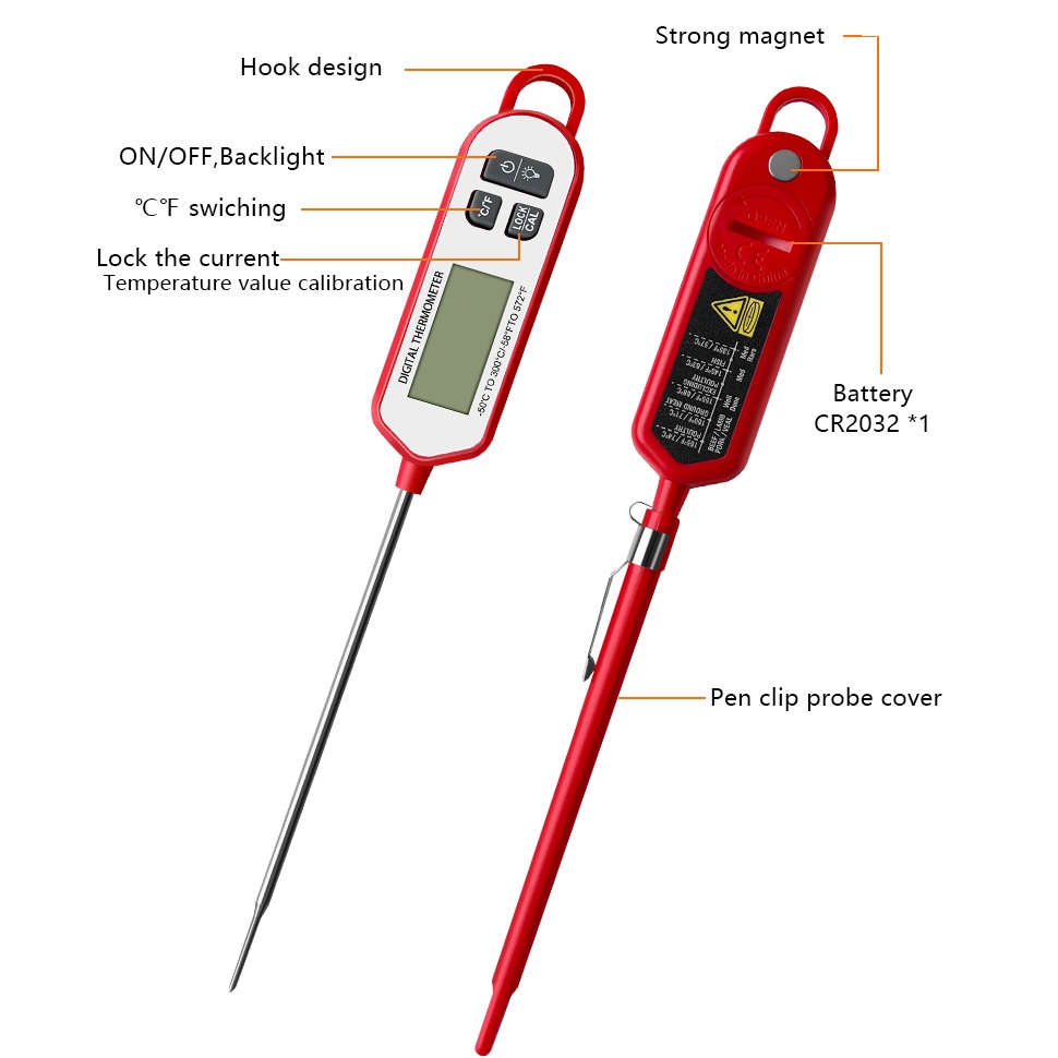 Digital Meat Thermometer  Inst - Digital Thermometer Probe review and price