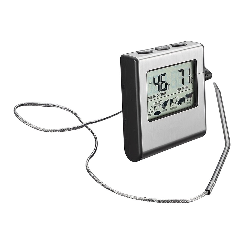 1pc LCD Digital Meat Thermomet - Digital Thermometer Probe review and price
