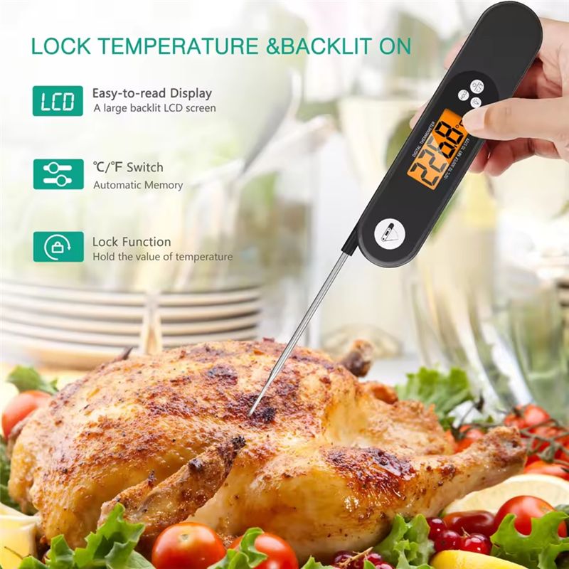 Digital BBQ Food Thermometer K - Digital Thermometer Probe review and price