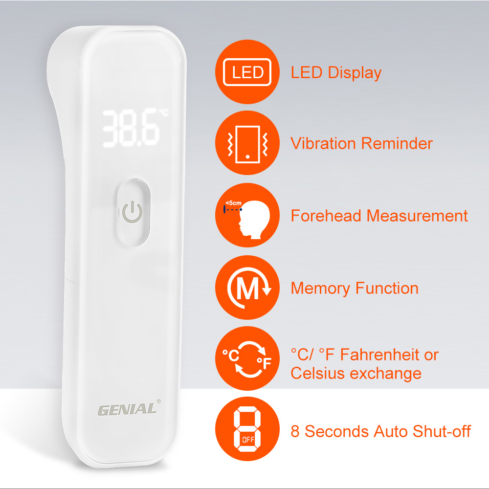 No-Touch Forehead Thermometer, - Digital Thermometer Probe review and price