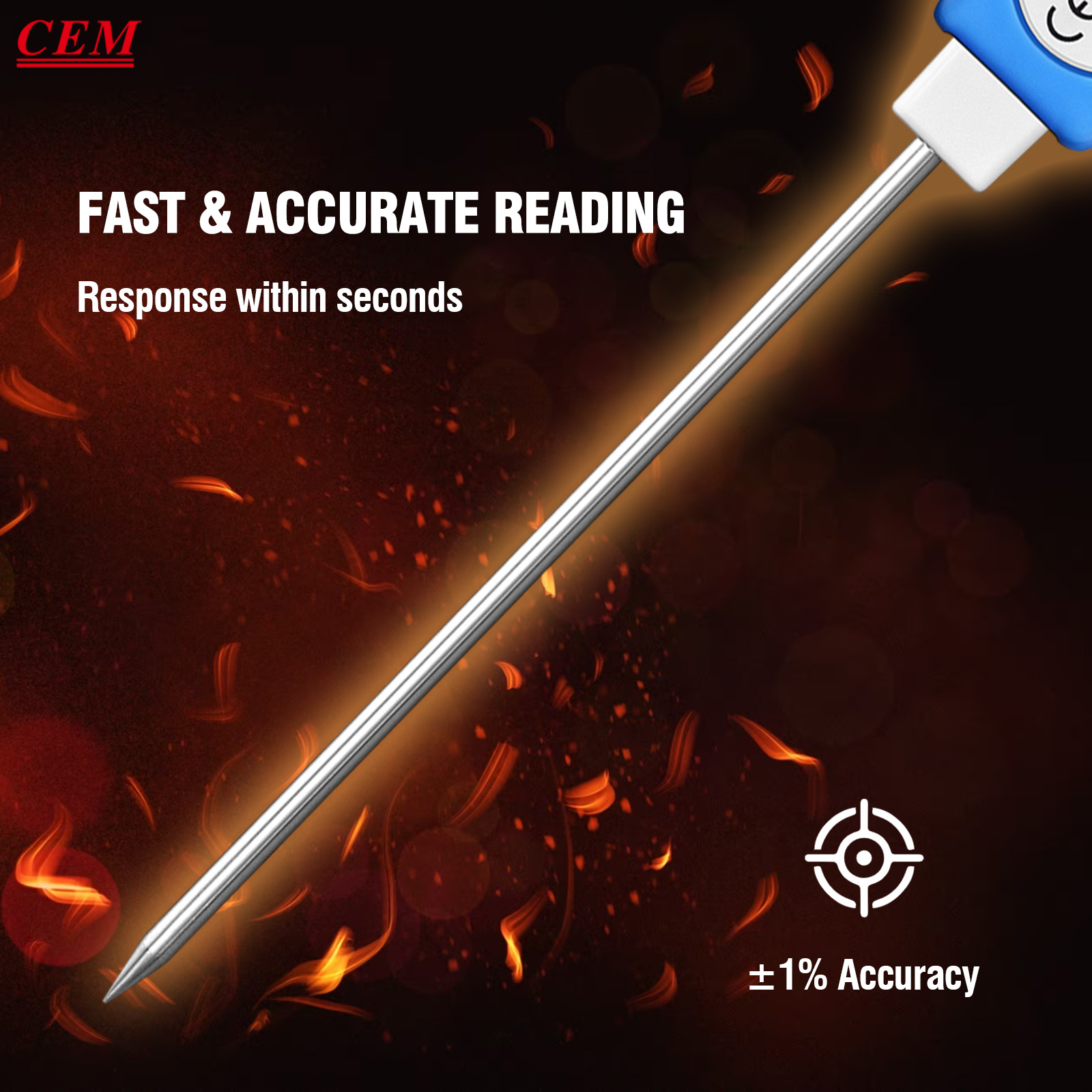 CEM Meat Thermometer Digital,  - Digital Thermometer Probe review and price