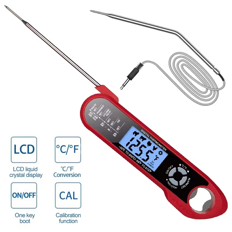 Meat Thermometer Dual-Probe Di - Digital Thermometer Probe review and price