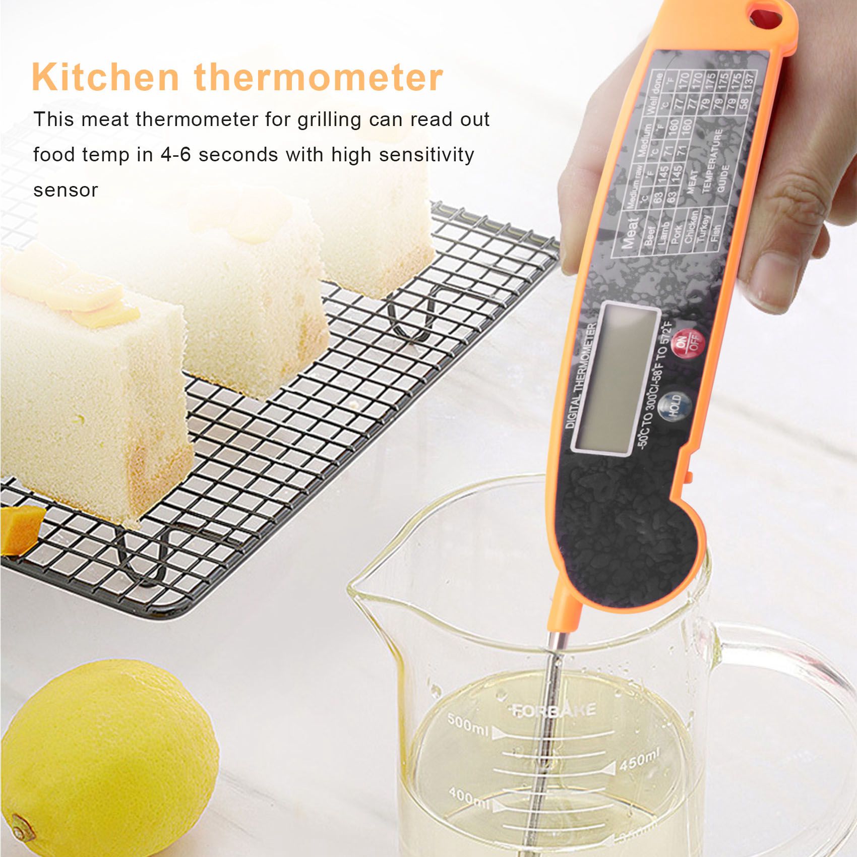 Digital Instant Read Meat Ther - Digital Thermometer Probe review and price